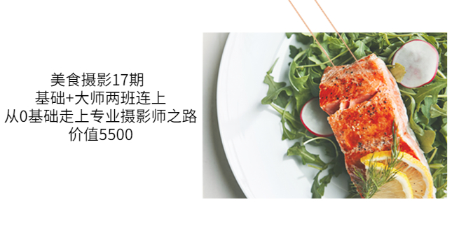 【副业项目3967期】美食摄影教程：基础+大师两班连上，从0基础走上专业摄影师之路-悠闲副业网