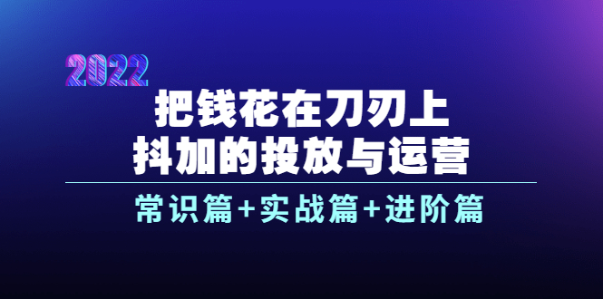 【副业项目4086期】dou+的投放与运营：常识篇+实战篇+进阶篇（28节课）-悠闲副业网