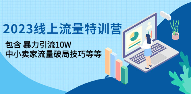 【副业项目4809期】2023线上流量特训营：包含暴力引流10W+中小卖家流量破局技巧等等-悠闲副业网