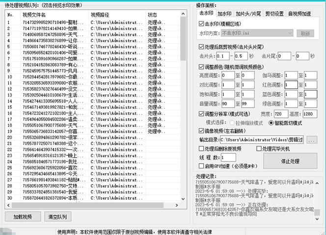 【副业项目5774期】抖音暴力起号，短视频美女号起号项目+千部擦边资源+批量剪辑去重软件-悠闲副业网