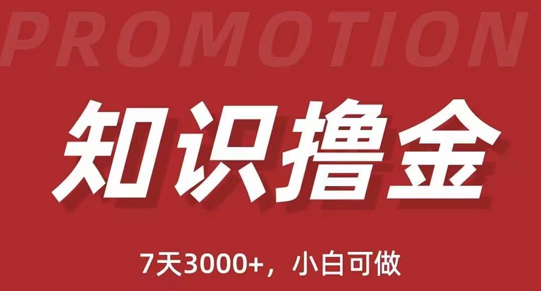 【副业项目5702期】抖音知识撸金项目：简单粗暴日入1000+执行力强当天见收益(教程+资料)-悠闲副业网