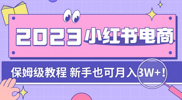 【副业项目7303期】阿本小红书电商陪跑营4.0，带大家从0到1把小红书做起来-悠闲副业网