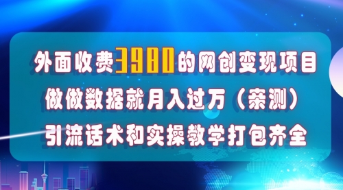 【副业项目8036期】在短视频等全媒体平台做数据流量优化，实测一月1W+，在外至少收费4000+-悠闲副业网