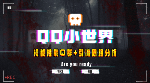 【副业项目8268期】QQ小世界_Q群挂载教程+引流思路分析-悠闲副业网