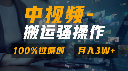 【副业8948期】无脑双重去重原创视频，100%中视频+视频号分成计划-悠闲副业网