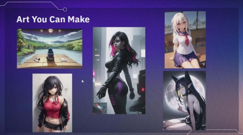 【副业8985期】Stable Diffusion AI人工智能生成动漫艺术分步教程-悠闲副业网