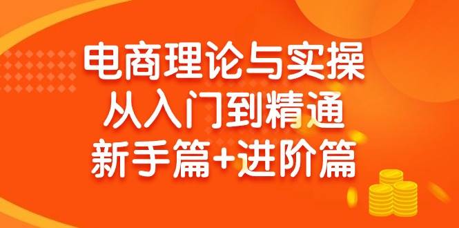 电商理论与实操从入门到精通 新手篇+进阶篇-悠闲副业网