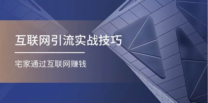 互联网引流实操技巧(适合微商，吸引宝妈)，宅家通过互联网赚钱（17节）-悠闲副业网