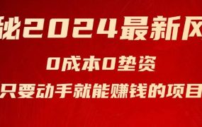揭秘2024最新风口，新手小白只要动手就能赚钱的项目---空调-悠闲副业网