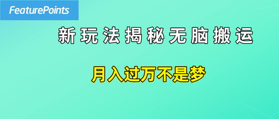 简单操作，每天50美元收入，搬运就是赚钱的秘诀！-悠闲副业网