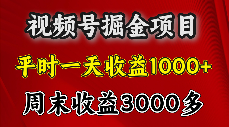 官方项目，一周一结算，平时收益一天1000左右，周六周日收益还高-悠闲副业网